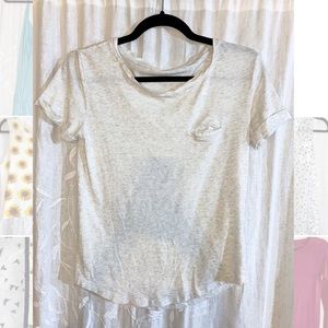 Cream t shirt